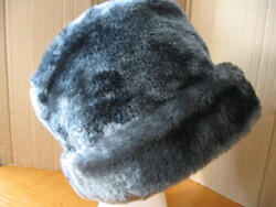 Szürke angol Failsworth férfi műszőr kalap, kucsma XL