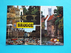 Képeslap (59) - Belgium - Brugge mozaik 1970-es évek
