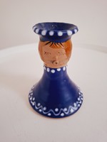 Szerencsés Anna / Figurális Kerámia Gyertyatartó