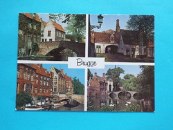 Képeslap (59) - Belgium - Brugge mozaik 1970-es évek