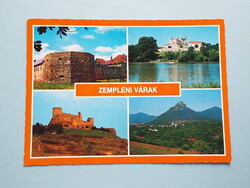 Képeslap (59) - Zempléni várak mozaik 1980-as évek