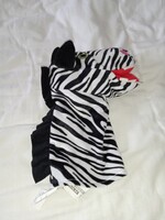 PLÜSS - IKEA Klappar Vild zebra - kesztyűbáb 27 cm