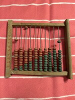 Kb 80 éves abakusz, abacus, hibátlan