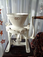 Ca 1910  nagy öntöttvas festékpor pigment daráló