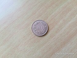 Svájc  20 Rappen 1975