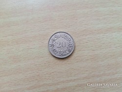 Svájc  20 Rappen 1932