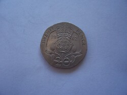 Egyesült Királyság - Anglia 20 Pence 1982