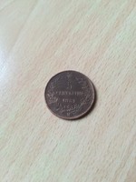 Olaszország 5 Centesimi 1861 M