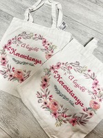 Vászontáska- Legjobb keresztanyának