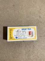 Régi gyufás doboz, "Grüz Tea". 2732