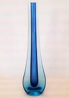 Galliano Ferro Sommerso Murano üveg váza ~1960-as évek