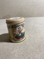 Régi fém magyar paprikás doboz. 2708