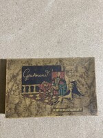 Régi Szerencsi csokoládés doboz "Gourmant". 2728