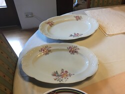 Wawel 2 szép virágcsokros pecsenyés tál, kitűnő állapotban