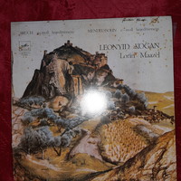 Bruch* / Mendelssohn* - Leonid Kogan, Lorin Maazel – G-Moll Hegedűverseny / E-Mol- bakelit lemez, LP