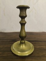 Biedermeier réz gyertyatartó