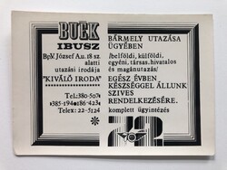 Ibusz szórólap, retro, korai, fotó 1972