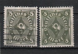 Deutsches Reich 0815 Mi 229 P, W     38,00   Euró