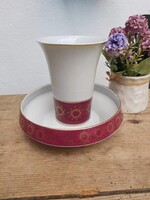 Unterweissbach porcelán  váza és kínáló
