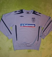 L-es vintage umbro Anglia válogatott (2007/09) melegítő felső