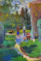 Mattioni Eszter (1902-1993): PARKBAN