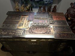 Antik kínai faragások. 100-150 éves faragott bútor darabok, ázsiai, japán, keleti