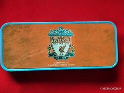 LIVERPOOL FC FÉM DOBOZ, TOLLTARTÓ