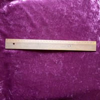 Retro 1966-os fa vonalzó