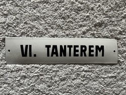 VI. Classroom Enamel Sign Sign