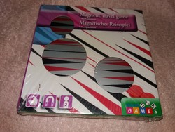 MINŐSÉGI MÁGNESES UTAZÓ Backgammon, más néven Ostábla játék dobozával BONTATLAN a képek szerint 2.