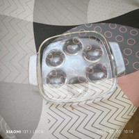 Retro pyrex-jénai tojássütő, tojástartó eladó