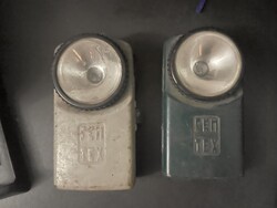 Kettő darab Retro zseb lámpa szocreál egyben