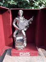 Ritkaság! Elvis Presley whisky-s palack