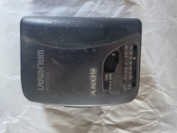 Sony walkman hordozható rádió tiszteletlen rádiós magnó