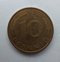 NSZK 10 Pfennig 1995
