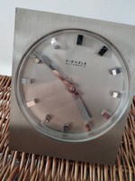 Kienzle - fém, asztali óra / bauhaus jelleggel