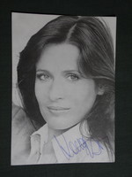 Képeslap,reklámkártya,Pepita tízedik nagylemez,dedikált,autogram, Koncz Zsuzsa énekesnő ,1978-