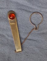 Silver tie pin