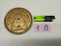 Falióra - számlap középrész -  rézből ---18---