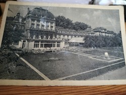 Budapest Lukács fürdő 1957 képeslap