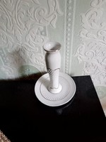 Régi Zsolnay porcelán gyertyatartó