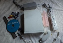 Nintendo Wii sok NES, MegaDrive játékkal (1452)