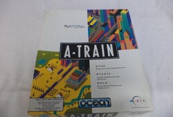 A-TRAIN nagydobozos PC játék, 3.5 floppy (1615)