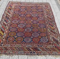 Antik Kaukázusi Kurd  Memling göl fő szőnyeg ALKUDHATÓ