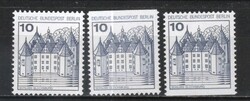 Postatiszta Berlin 0144  Mi 532 A l, Cl, D l      0,90 Euró