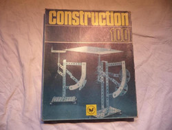 Construction 100 retro fém építő játék (1008)