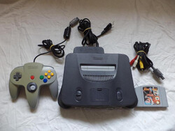Nintendo 64 csomag, játékkal. (1438)