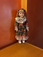 Jelzett porcelán vintage baba The Classique Collection