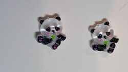 Panda Pandás Fülbevaló