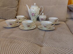 KAHLA  GDR  teás kávés készlet   -5 db csészével